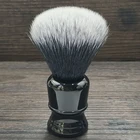 Dscosmetic кисть для бритья из синтетических волос под смокинг, 24 мм, с черной полимерной ручкой