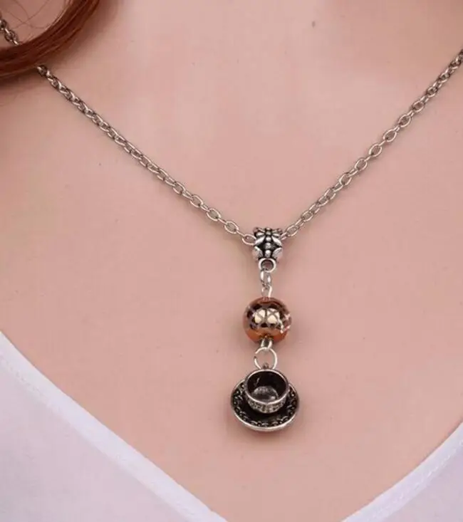 Винтажные серебряные часы чокер Бесконечность маленькая морская звезда кофе чай