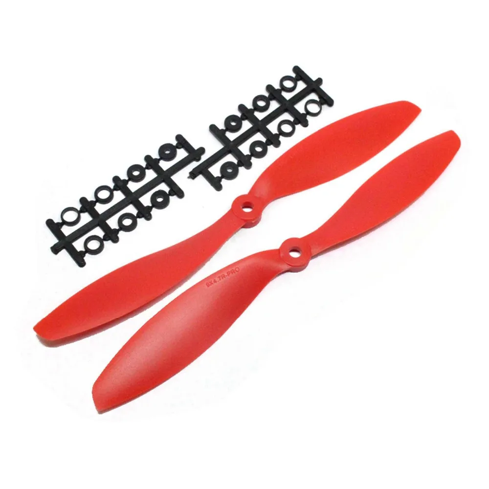2 шт. нейлон 9047 Prop 9x4 7 CW CCW Propeller 9 &quotдля радиоуправляемого квадрокоптера