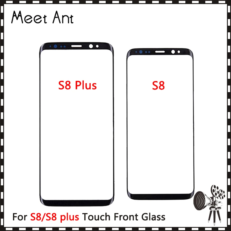 

10Pcs/lot For Samsung Galaxy S8 S8 Plus G950 G950F G955 Front Outer Glass Lens Touch Screen Panel