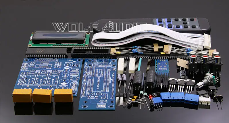 Комплект для самостоятельной сборки HLJ CS3310 дистанционное аудио предусилитель 3