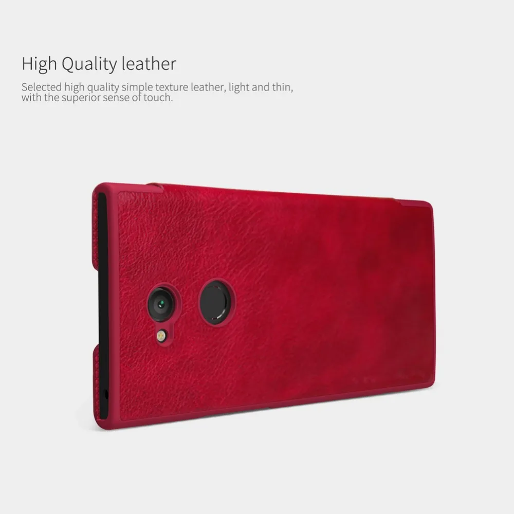 Для sony Xperia XA2 ультра Nillkin винтажный Qin pu кожаный жесткий пластиковый чехол-накладка для sony Xperia XA2 Ultra 6,0 дюймов