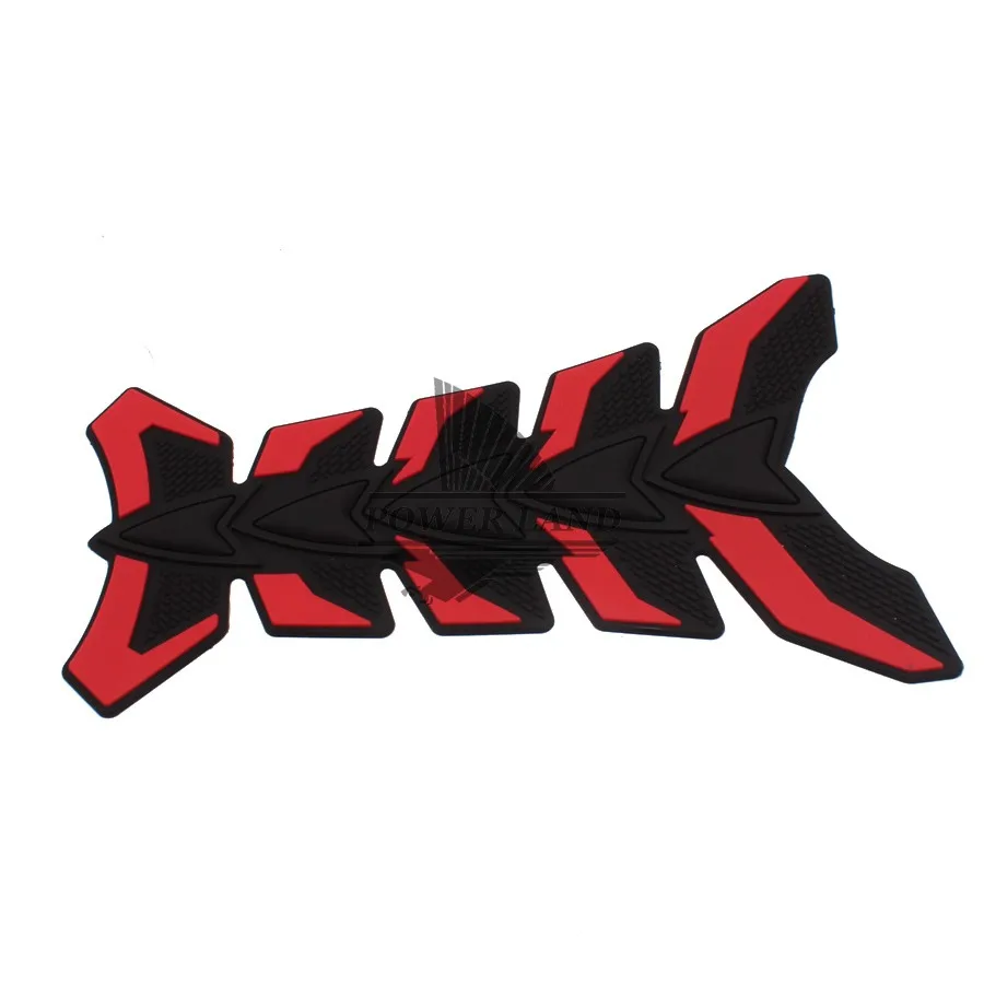 Motorcycle Anti-scratch Rubber Gas Fuel Oil Tank Pad Protection System Decal Sticker Red Color 1pcs Universal Fit For | Автомобили и