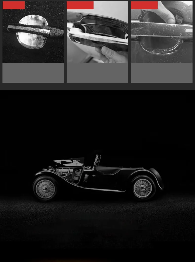 Автомобильная внешняя дверь наклейка дверные ручки декоративные аксессуары для