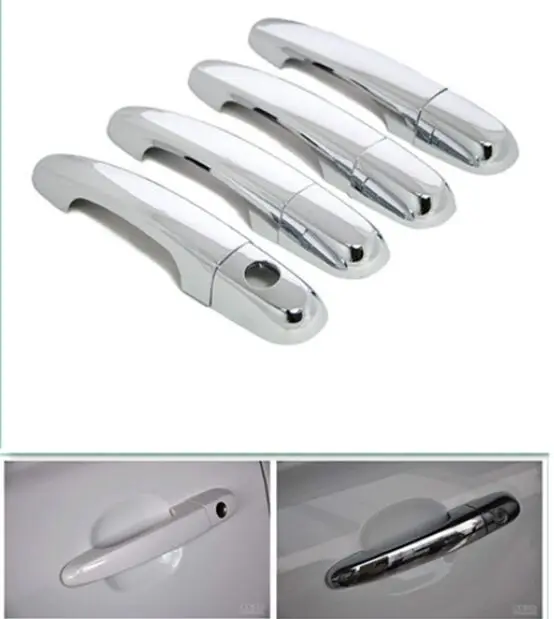 Хромированная крышка ручки двери автомобиля аксессуары обшивки для Kia Sportage 2005 2006