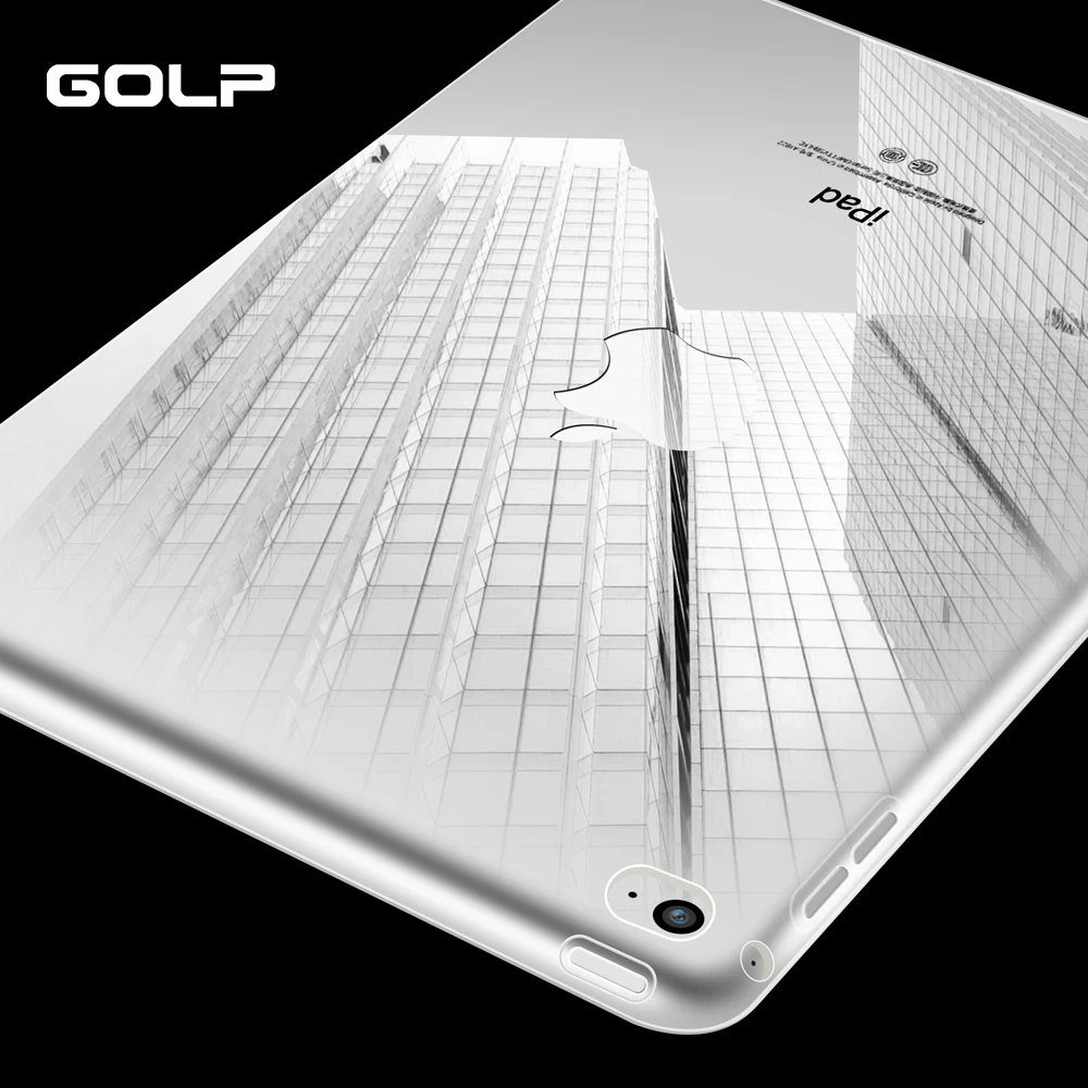 GOLP Чехол для for ipad mini 4 чехол mini4 Прозрачный Силиконовый ТПУ Мягкая задняя крышка