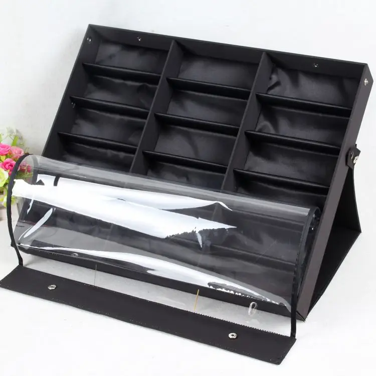 18 ячеек солнцезащитные очки дисплей Органайзер контейнер 3d коробка для хранения