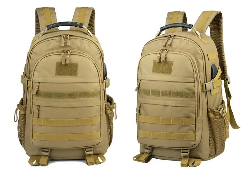 Usb зарядка Военная армейская Сумка тактический рюкзак 30л Mochila Militar 15 дюймов рюкзак для ноутбука для походов на открытом воздухе