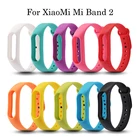 Для Xiaomi Mi Band 2 браслет силиконовый ремешок Miband 2 цветной ремешок сменный смарт-браслет аксессуары для Mi Band 2
