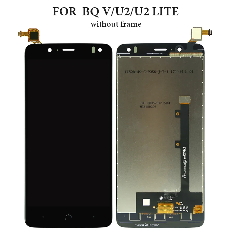 Горячая продажа для BQ Aquaris V/U2/U2 Lite ЖК дисплей мобильного телефона экран в сборе