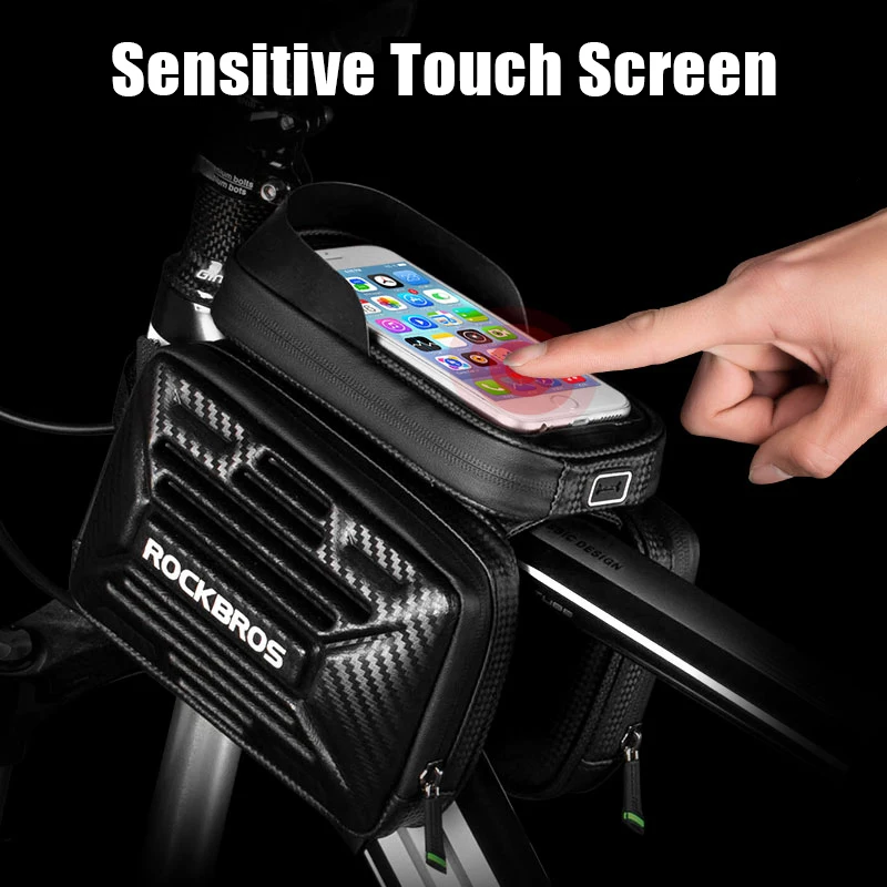 Велосипедная Рама ROCKBROS 6 2 дюйма жесткий чехол для телефона с поддержкой