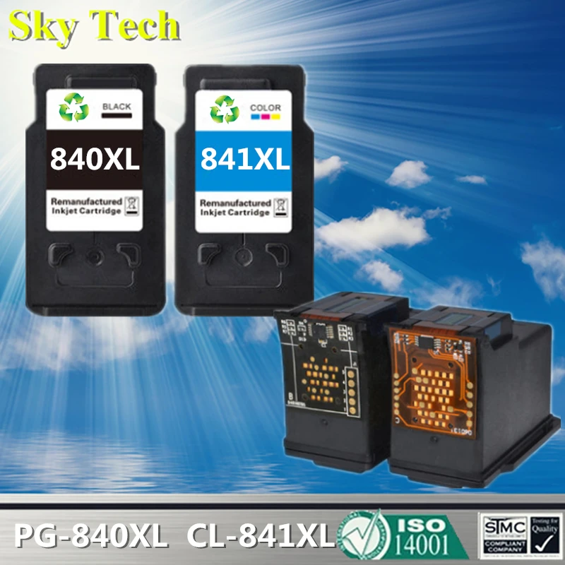 Качественный картридж для струйной печати Φ PG840 CL841 принтера Canon Pixma MG4180 MG3180 MG2180 MX518