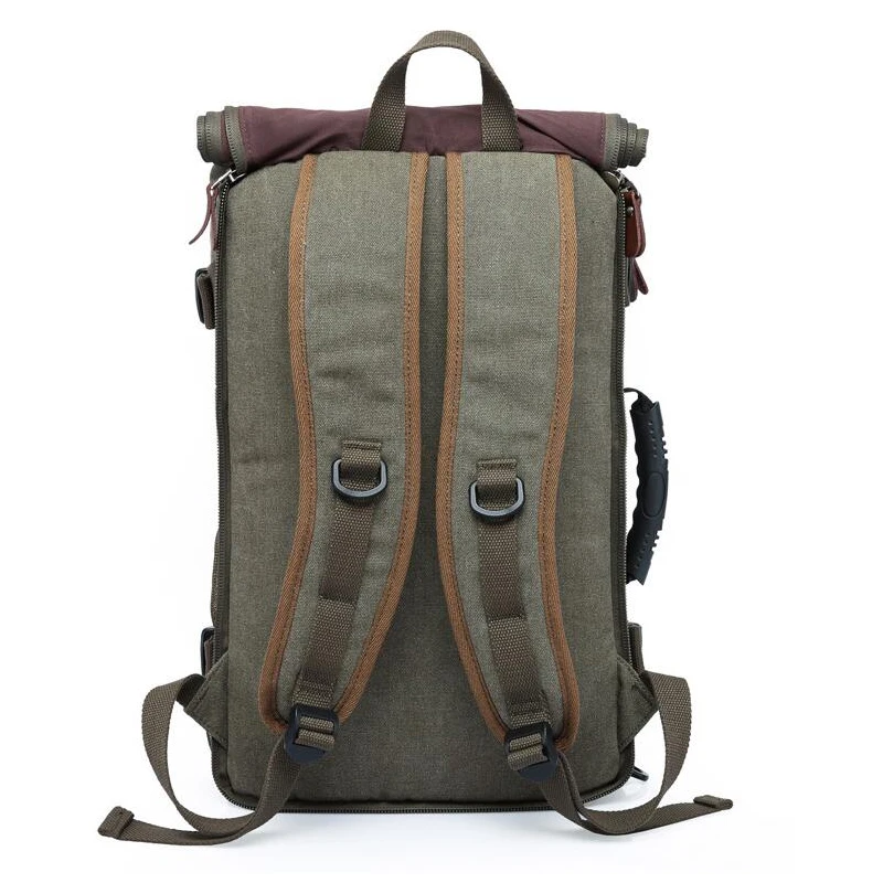 Многофункциональный мужской холщовый рюкзак Большая Дорожная Спортивная Сумка