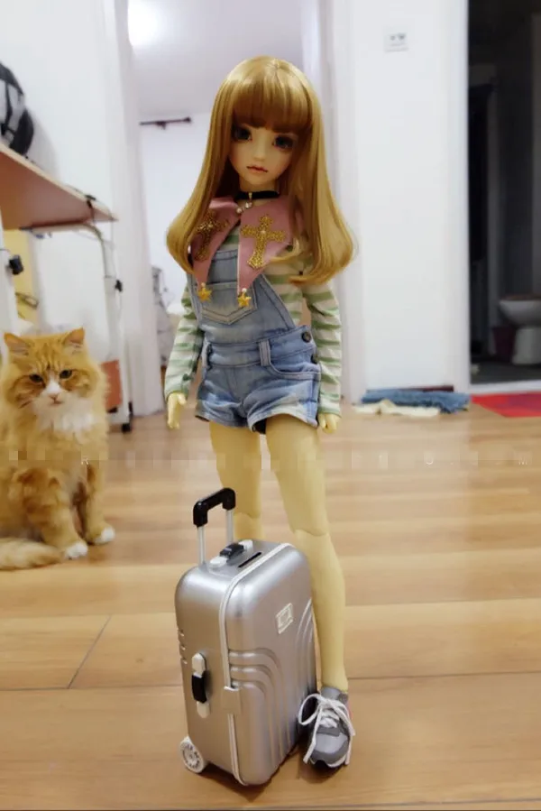 Милый реквизит для багажа 16 см куклы BJD 1/6 YOSD 1/4 MSD 1/3 SD17 аксессуары Uncle AC46|Куклы| |