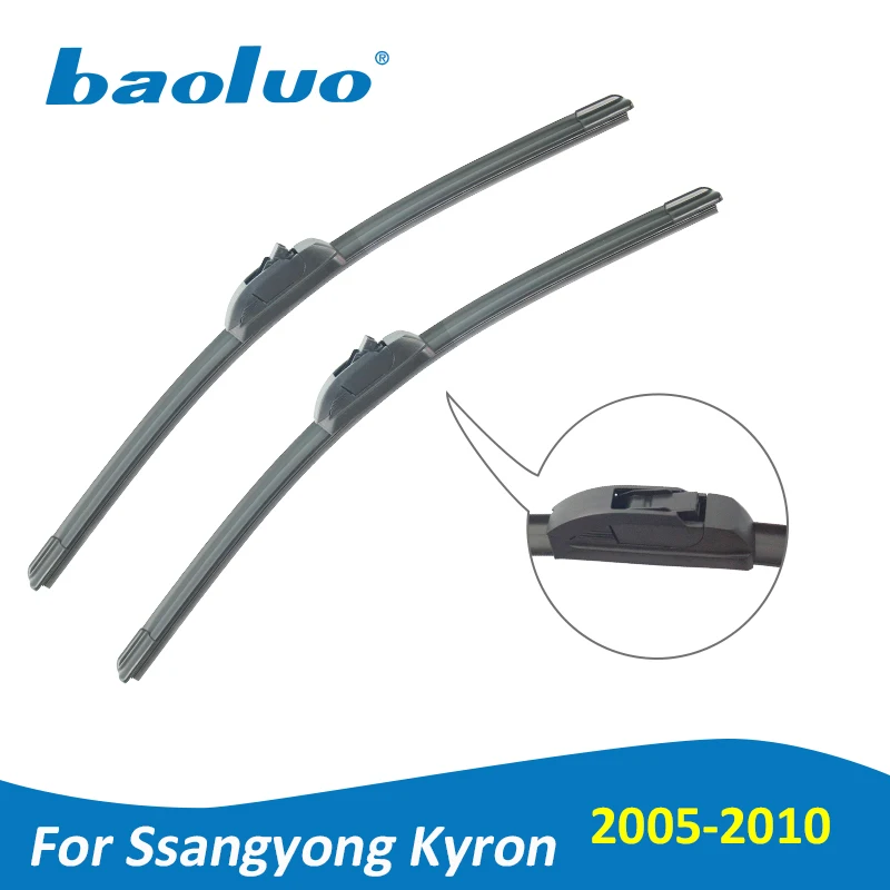 BAOLUO стеклоочистители для Ssangyong Kyron 22 ''+ 19'' 2005 2006 2007 2008 2009 2010 натуральный