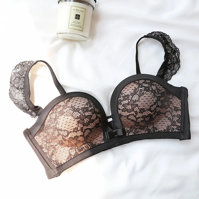 Женский сексуальный кружевной комплект нижнего белья с вышивкой винтажный