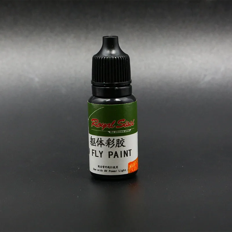 Fluo orange 2 бутылки, цветные, для завязывания мушек, УФ клей, для лечения за секунды, супер УФ, смола, для ловли нахлыстом, химикаты, Королевский Sissi, материал для завязывания мушек - Цвет: Fluo orange