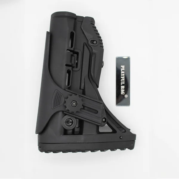 1pcs Открытый cs спортивная игра тактика нейлоновая задняя подвеска переоборудованы нейлон F тактическая винтовка приклад аксессуары blaster детская модель AB - Цвет: 1pcs