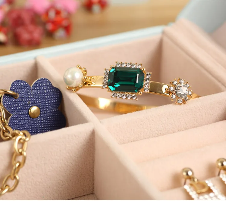 Travel Jewelry Box Portable Case Display Storage Organizer for Rings Earrings Necklace Bracelet | Дом и сад