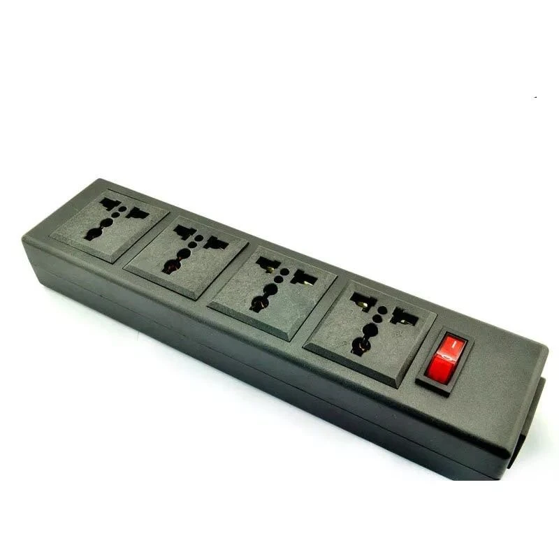 Сетевой фильтр PDU универсальная розетка с 4 отверстиями защитой от перегрузки