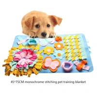 dog sniffing mat interactive food training blanket play toys dog pad for relieve stress puzzle sniffing mat dog training supplie