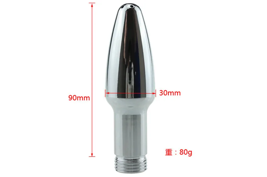 Metal Deep Vaginal Anal Cleaner Faucet Enema Shower Head Bathroom Rectal Syringe Butt Plug Sex Toys For Women Men | Красота и