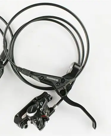 left rear Brake Велосипедный Тормоз BR-M315 горный велосипед MTB Гидравлический дисковый тормоз левый и правый рычаг с ротором бисиклет запчасти - Цвет: left rear Brake