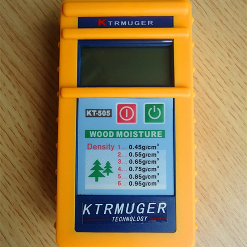 Цифровой измеритель влажности древесины Redwood Timber Диапазон 0 ~ 100% KT-505 humity Meter |