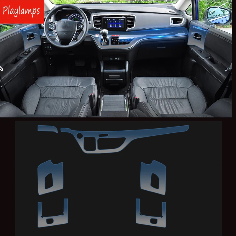 Автомобильная Наклейка для Honda прозрачные наклейки Odyssey 2017 2018 аксессуары