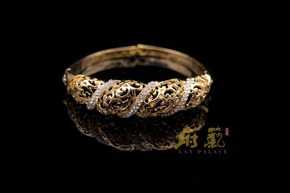 Комплект ювелирных изделий в африканском стиле ювелирный набор с кристаллами