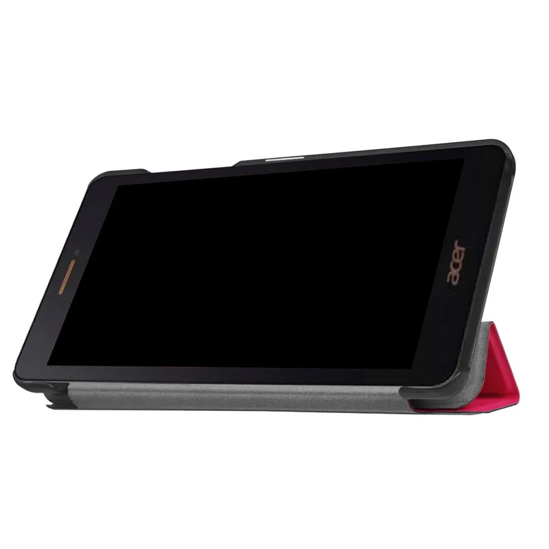 Ультратонкий кожаный чехол книжка для планшета Acer Iconia Talk S A1 734 7&quot|Чехлы