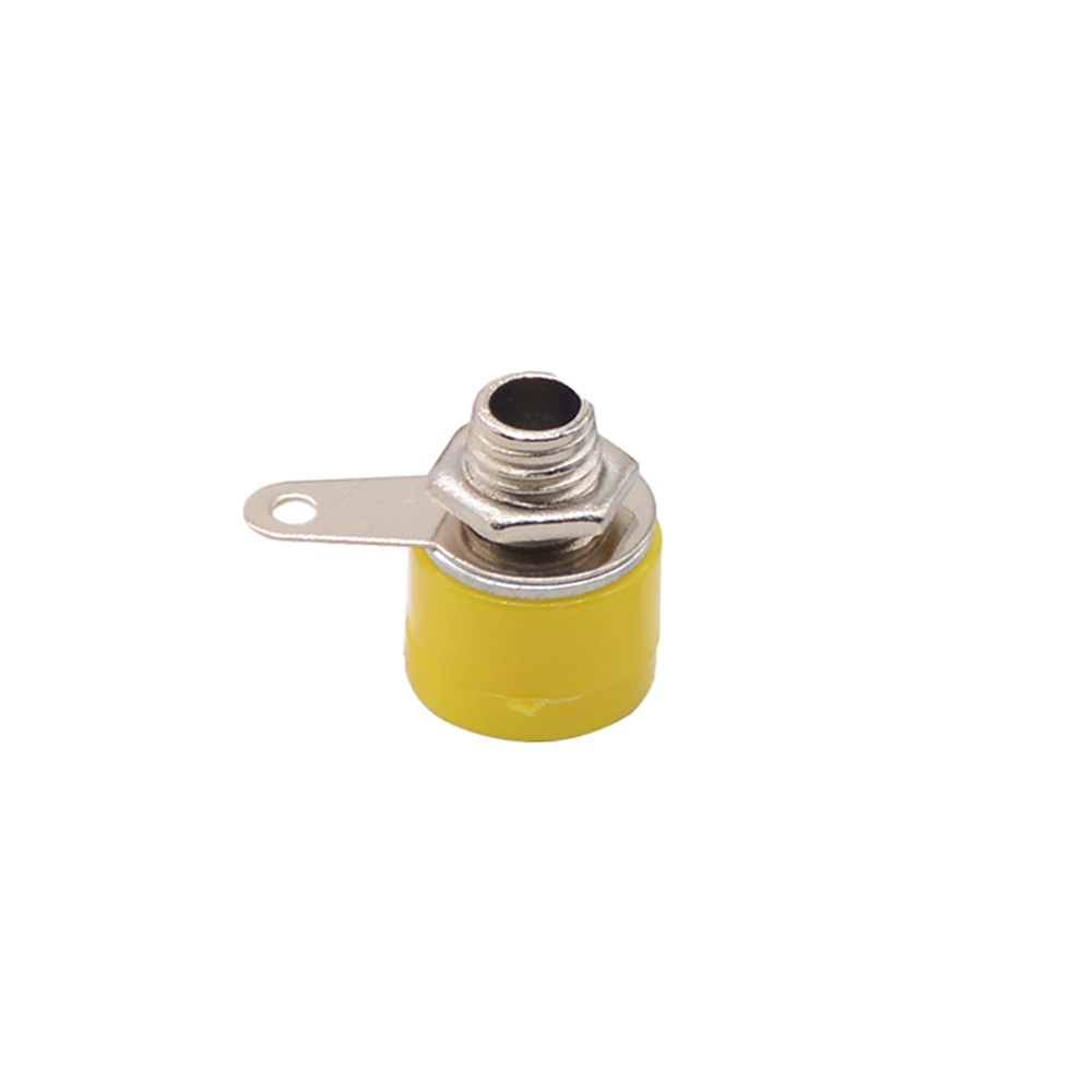 10 шт. 4 мм разъем типа &quotбанан&quot для инструмента тестирования 5 цветов переходник