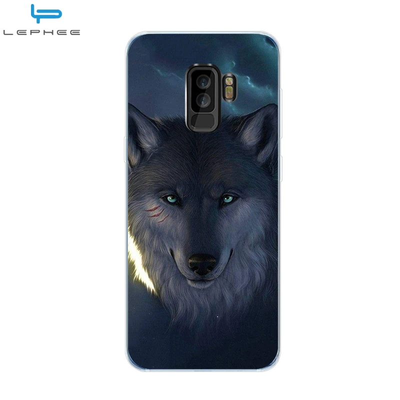 Lephee для Samsung Galaxy S9 плюс телефон чехол Обложка Силикон ТПУ все включено мультфильм