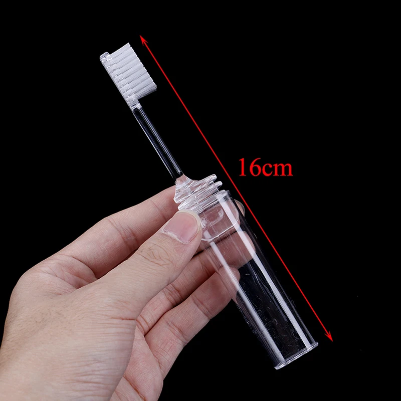

1PCS Foldable Plastic Toothbrush Portable Folding Outdoor Travel Camping Toothbrush