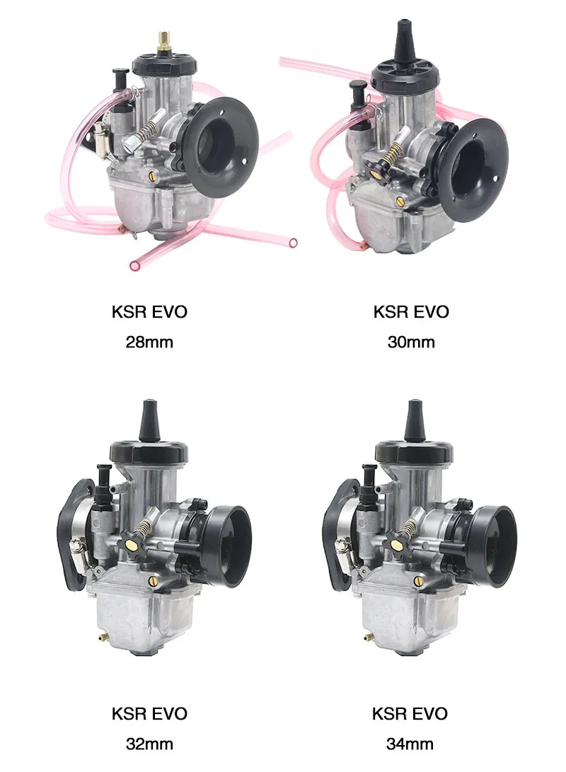 ZSDTRP KSR карбюратор 28 мм 30 мм 32 мм 34 мм Evolution KIT EVO Carb для универсальных HONDA Yamaha KTM SUZUKI Kawasaki