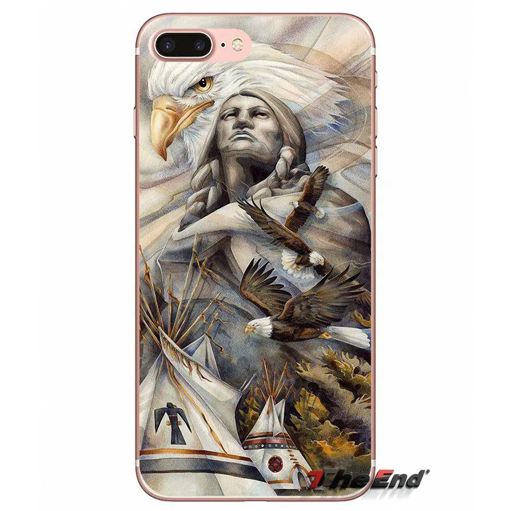 Native american Индеец перья художественный ТПУ чехол для Huawei Honor 5A LYO L21 Y6 II Compact Y5 2 Y5II Mate 10