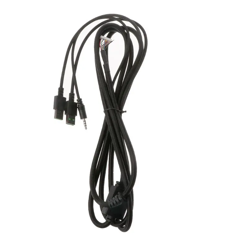 Прочная нейлоновая плетеная линия USB механическая клавиатура кабель Замена