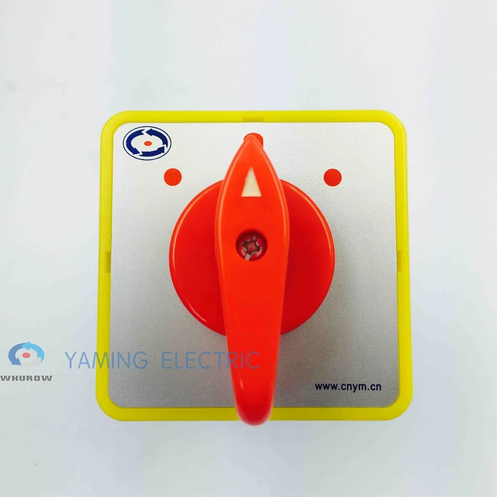 Высококачественный поворотный переключатель 3 позиции 550 в 16 А 4 полюсный с