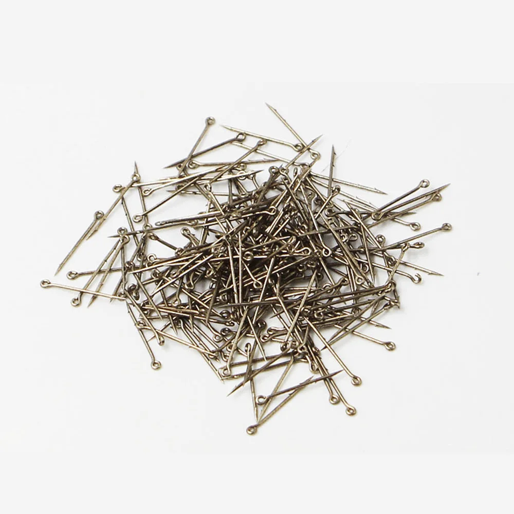 

Bimoo 20pcs 7mm 10mm 15mm High Carbon-Steel Boilie Pins Carp Fishing Angling Hair Ronnie Rigs Tackle Accessories Size S M L