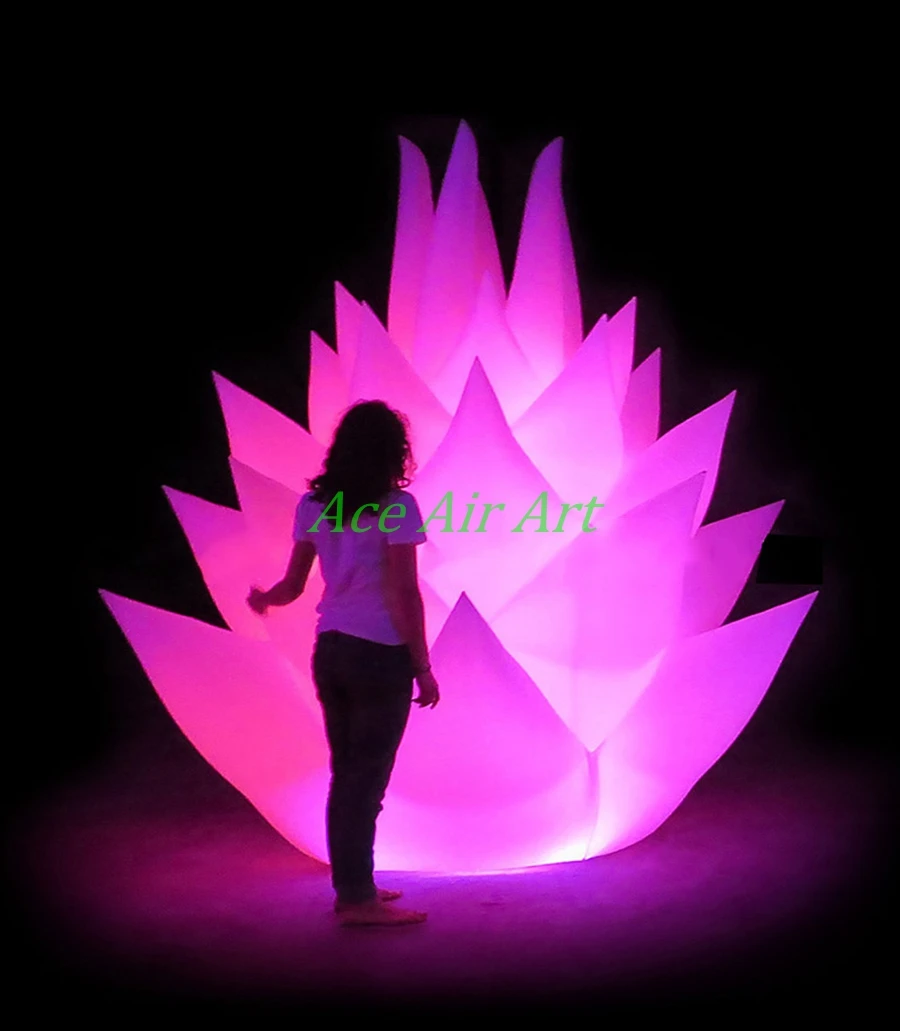 Надувная статуэтка дракона лотоса