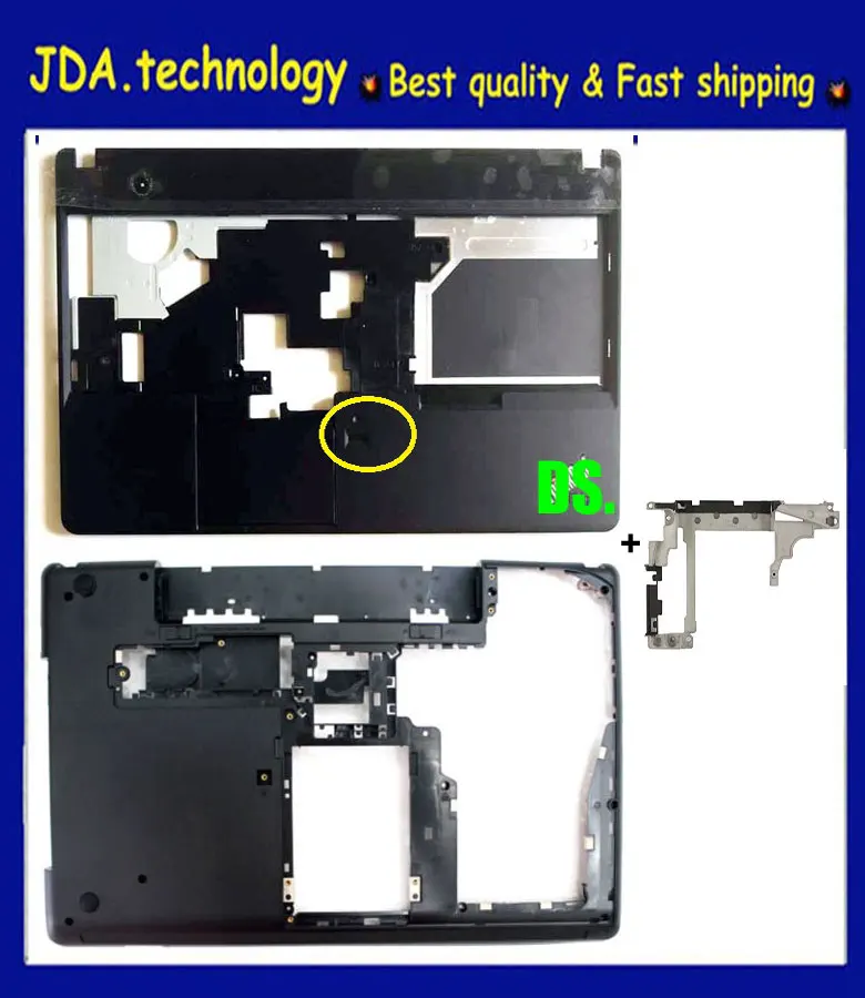 Новая подставка для рук и нижняя крышка Кронштейн Thinkpad Lenovo E530 E535 E530C E545 верхняя