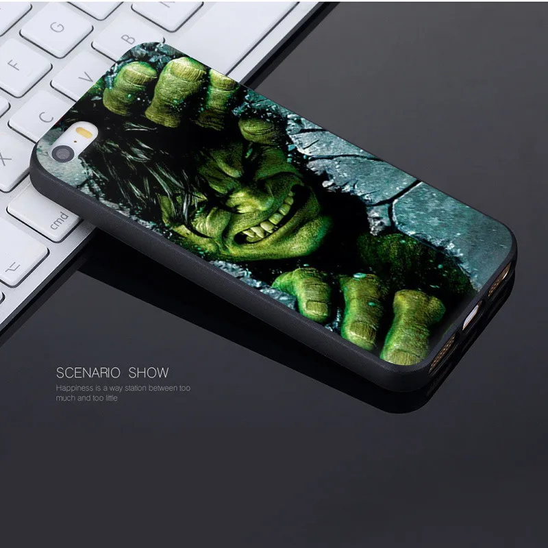 1 MaiYaCa Марвел комиксы Халк giants Робер Брюс чехол для телефона iphone 11 Pro XR XS Max 8 7 6 6S Plus X 5s SE XR - Цвет: 1
