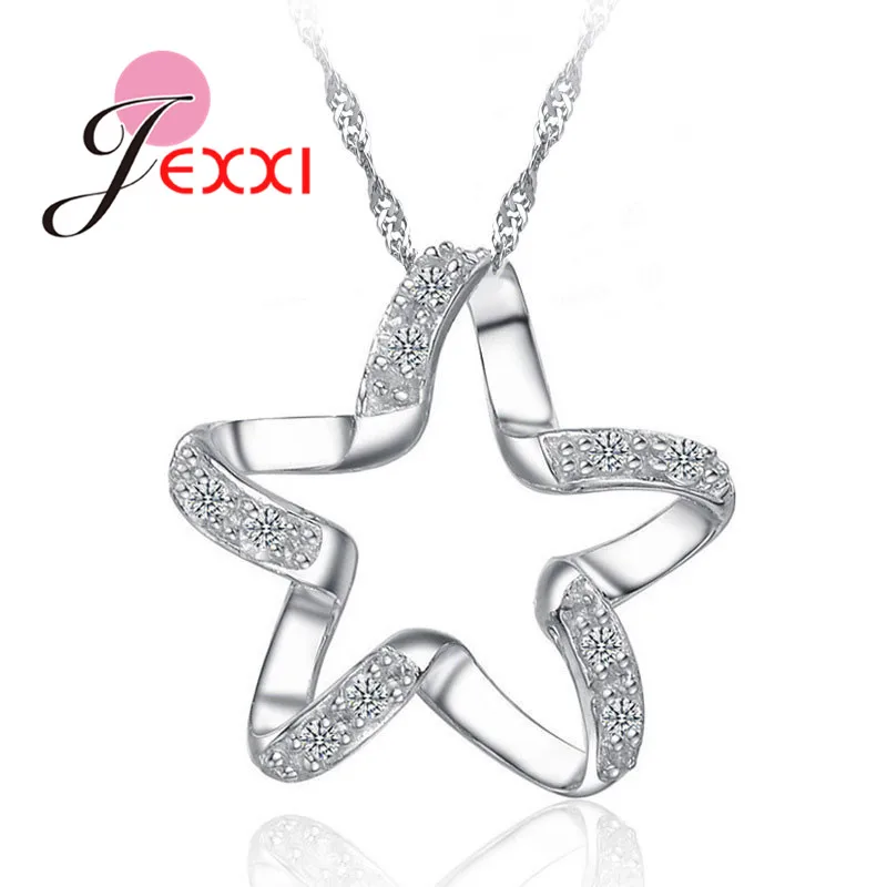 Новое поступление шикарное ожерелье с подвеской из стерлингового серебра 925