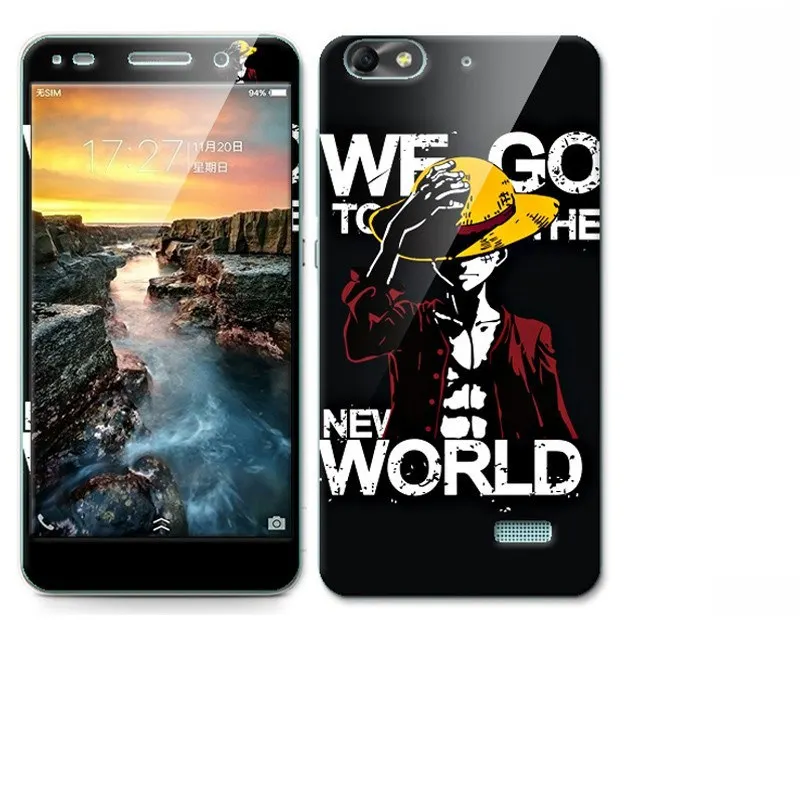 ALIVO для huawei honor 4c силиконовый чехол. Цветное закаленное стекло + мягкий чехол из