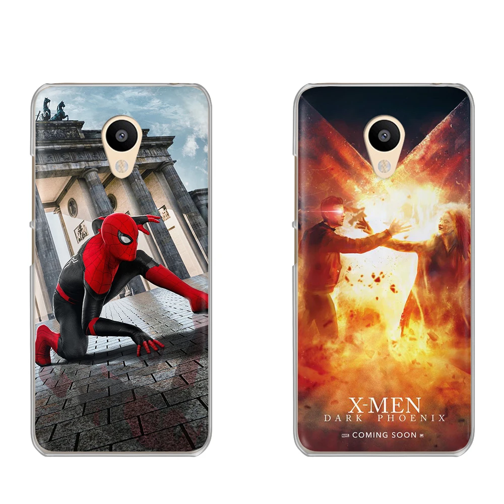 Модный чехол для телефона Meizu M6 Note M5S 5C M3s 3 M5 Pro6 U10 U20 Miracle Hero Iron Man Spiderman мягкий