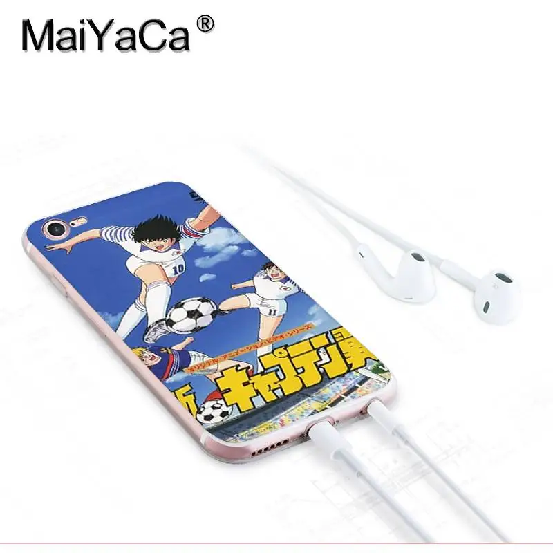 Чехол MaiYaCa для iphone 7 Captain Tsubasa Ozora Genzo Football чехол iPhone 8 6 6S Plus X XS XR XSMAX|Чехлы-накладки| |