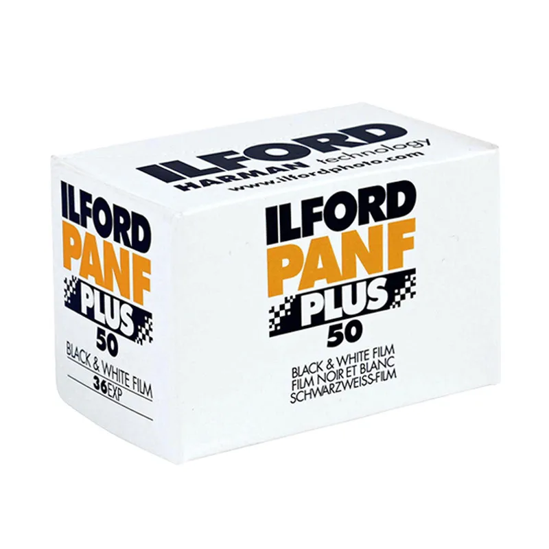 Ilford Panf Plus 50 ISO 35 мм черно-белая пленка 135-36 Exp