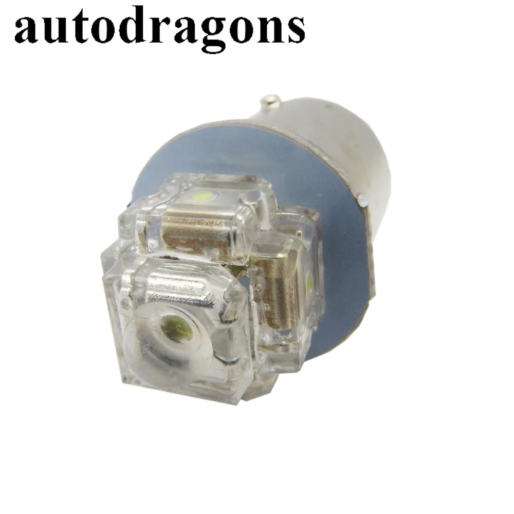 Autodragons 100 шт. без ghosting переменный ток 12 В светодиоды Пиранья 1156 Ba15s #89 lager байонетное