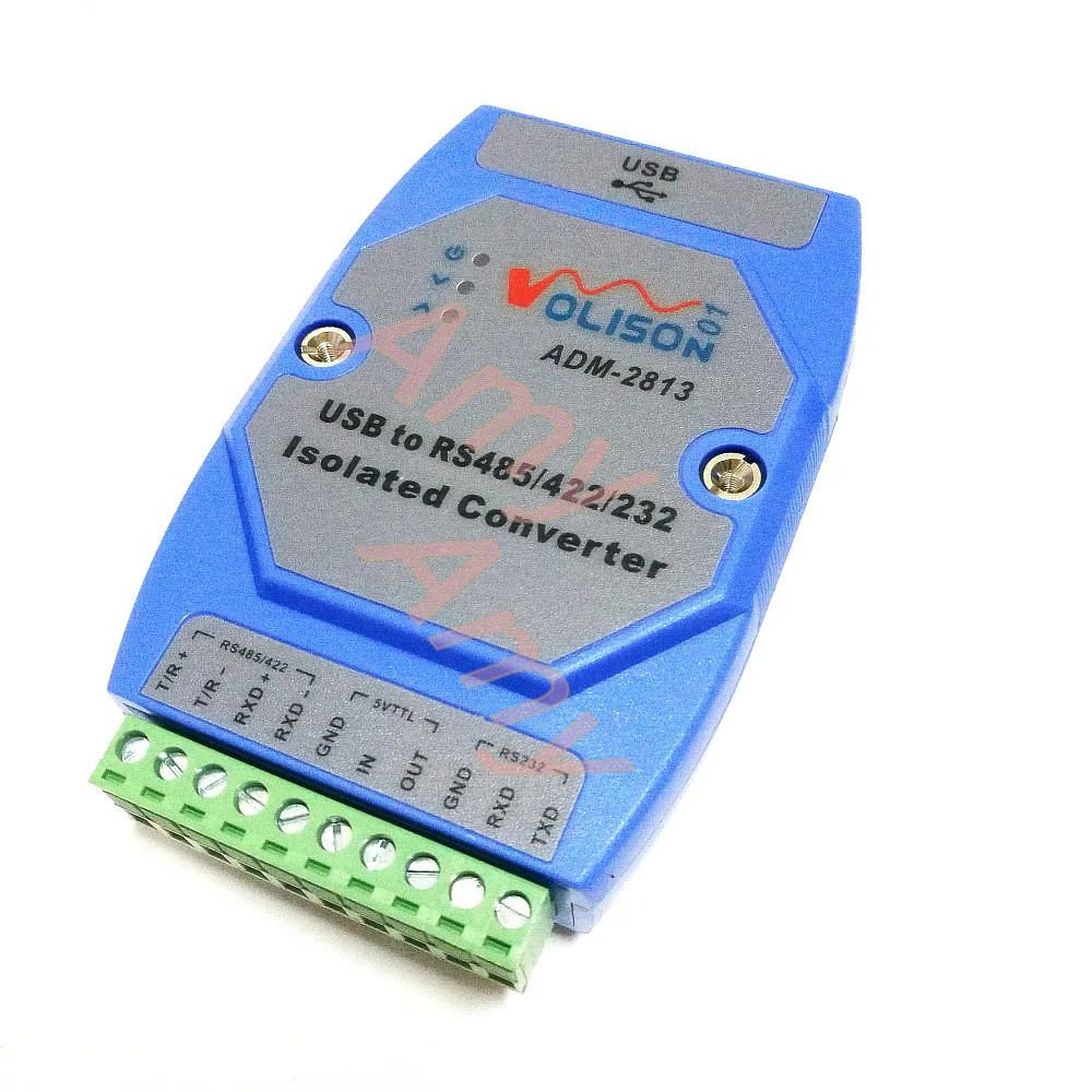 ADM-2813 промышленный класс USB к RS485/422/232/ttl USB к 485232 Фотоэлектрические Изоляция FT232 rail