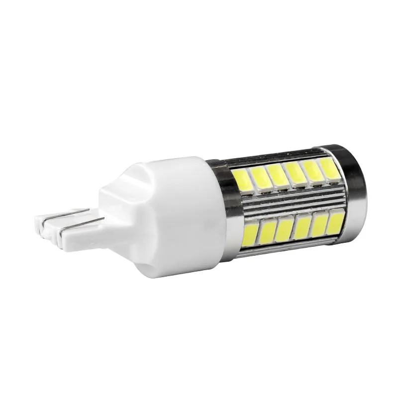 2 шт. Автомобильные светодиодные лампы T20 7443 W21/5W 33 SMD 5630 5730 21/5 Вт|7443 w21/5w|t20 7443led car |